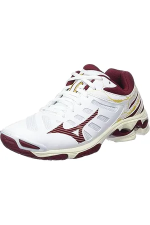 Mizuno Damska piłka do siatkówki, biała, Cabernet/MP Gold, 44 EU, , 44.5 EU