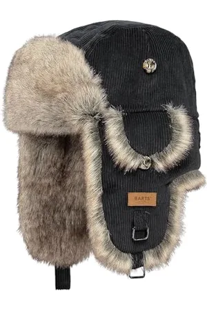 Barts Rib Bomber Czarny Czapka Traperska - One-Size