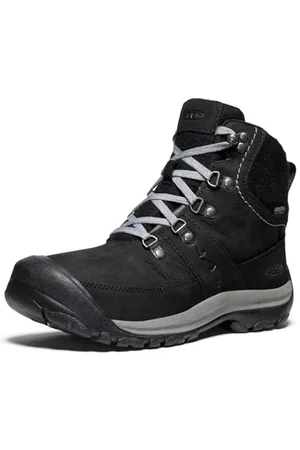 Keen Kobiety Kaci 3 Winter Mid Waterproof Buty Turystyczne, Czarny, 39.5 EU
