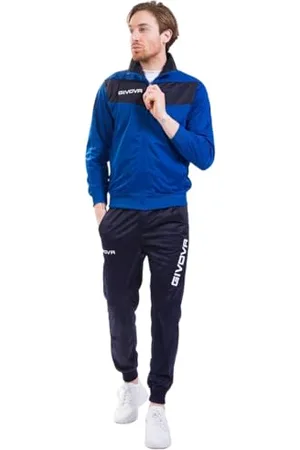 Givova Męski kombinezon Tr018l-0204-s, lazurowy/niebieski, S