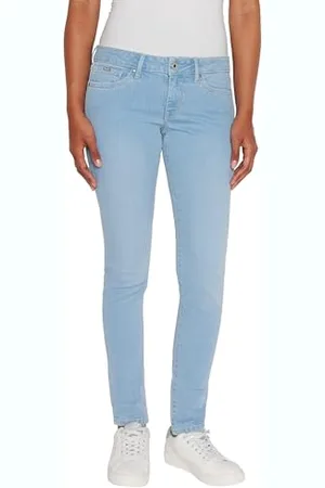 Pepe Jeans Damskie dżinsy skinny Lw, niebieskie (Denim-PF2), 25W / 32L, , 25W / 32L