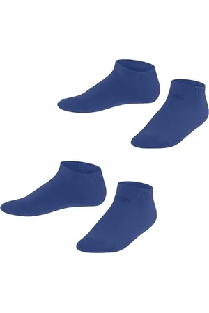 ESPRIT Uniseks - dzieci Skarpety do trampek Foot Logo 2-Pack K SN Bawełna krótkie jednokolorowe 2 Pak, , 31-34