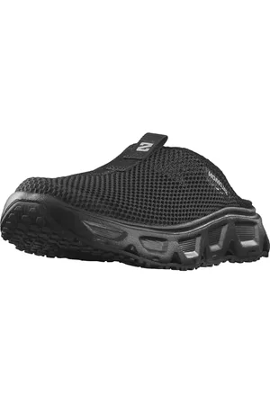 Salomon Relax Slide 6.0 damskie slippery, czarne/stopowe, rozmiar 42, Black Alloy, 42 EU