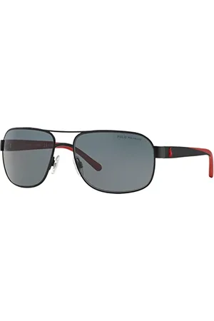 Ralph Lauren Męskie okulary przeciwsłoneczne 0PH3093 927781, czarne (Mat Black/Polargrey), 62, , 62
