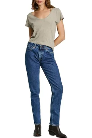 Pepe Jeans Damskie proste dżinsy Mw Pl204730, dżinsy, niebieskie, 30W/30L, , 30W / 30L