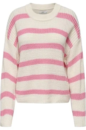 JDY Justy L/S Stripe Sweter KNT Noos, , XL