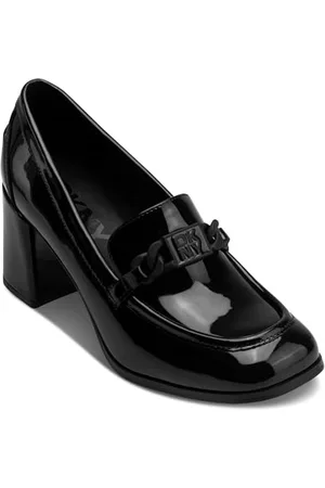 DKNY Damskie buty marki PRELLA Pump Loafer, czarne, 39,5 EU, , 39.5 EU