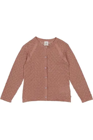 Müsli By Green Cotton Dziewczęcy Knit Scallop Cardigan, , 104