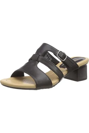Clarks Damskie sandały Desirae Palm Slide, , rozmiar 37, , 37 eu