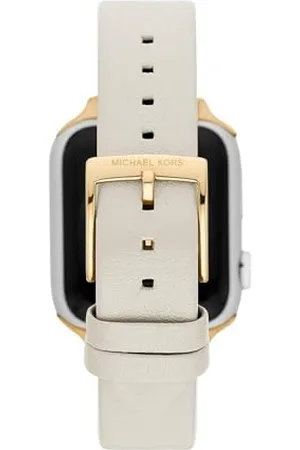 Michael Kors Zegarek dla kobiet pasek do zegarka Apple Watch mechanizm rozmiar koperty ze skórzanym paskiem MKS8060E, , 38/40/41MM:42/44/45/49MM-20MM, Casual