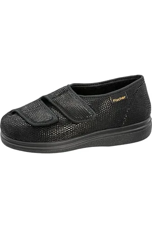 Fischer Ortho niskie kapcie męskie, czarny - -39 EU