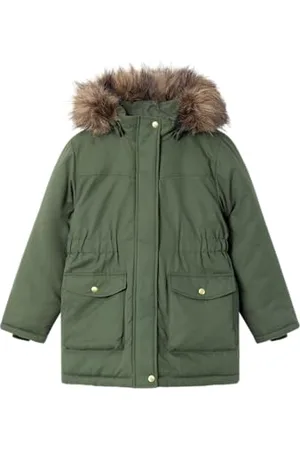 NAME IT Dziewczęca kurtka parka Nkfmaster Pb, , 116