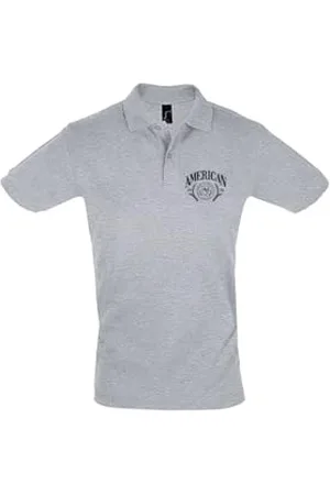 American College Polo z krótkim rękawem Mężczyźni Kobiety Mieszane, , M