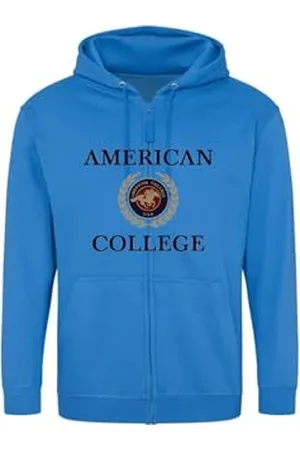 American College Bluza z kapturem sweter z nadrukiem ciepłe ubrania mieszane męskie i damskie na co dzień model ACSZW7 M, , M