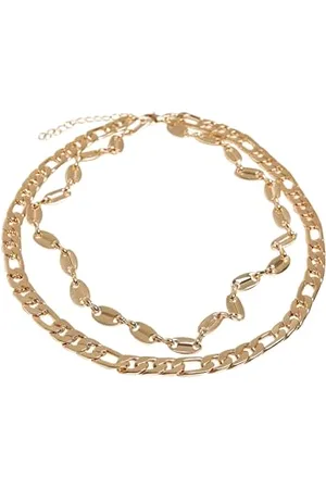 Urban classics łańcuszek na szyję, uniseks, Layering Basic Necklace, modna biżuteria dla mężczyzn i kobiet, w kolorze złotym lub srebrnym, jeden rozmiar e stop cynkowy, colore: , cod. TB4194