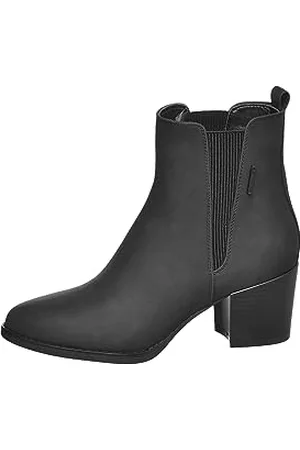 ESPRIT Modne damskie sztyblety, 001/BLACK, 37 EU, , 37 EU