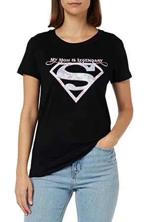 DC Comics Originals "Supergirl - My Mom is Legendary" Koszulka damska WOSUPGOTS096, czarna, rozmiar XL, , XL