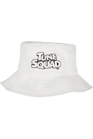 Mister Tee Space Jam Unisex Bucket Hat Tune Squad kapelusz rybacki z logo haftowane w kolorze czarnym, rozmiar uniwersalny