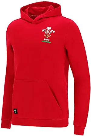 macron WRU Merch Ca Groc bluza z kapturem czerwona koszulka Sr, , XL