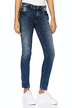 Mavi Damskie dżinsy Adriana Zip Skinny, , 25W / 32L