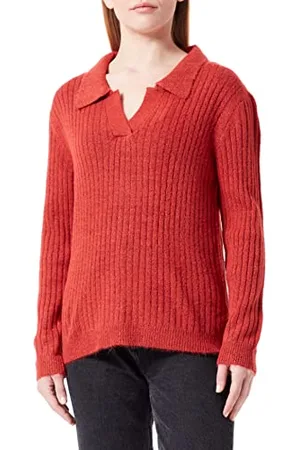 Blue Seven Damski sweter, wysoki czerwony, 46