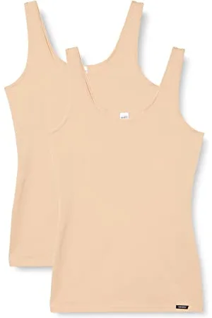 Skiny Damski tank top 2-pak Cotton Advantage, skin, 38
