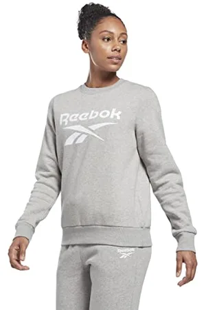 Reebok Damska bluza polarowa z dużym logo, , XS