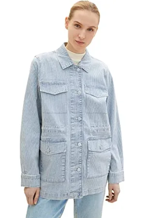 TOM TAILOR Damski kurtka jeansowa 1035327, , L