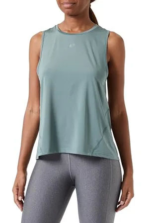 4F Tshirt FNK F450 Olive Damski L, , L