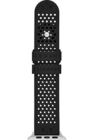 Armani Exchange Pasek męski apple watch 42 mm 44 mm silikon , AXS8010