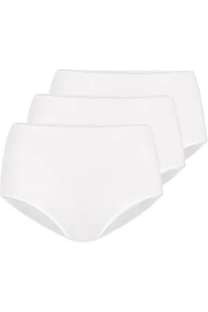 Teyli Damskie majtki w talii, bawełniane, wysoka talia, Classico 3-pak, , M