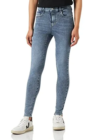ONLY Onlrain Mid Waist Skinny ANK Acid PIM dżinsy damskie, , (M) W / 32L