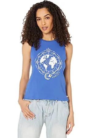 Hurley Damska koszulka Global Washed Muscle Tank, , L
