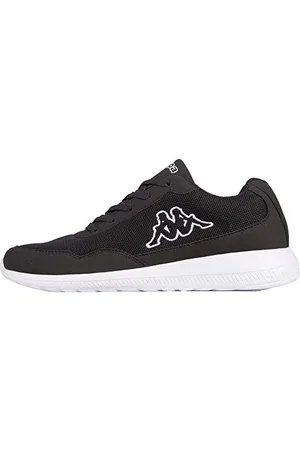 Kappa Unisex dziecięce buty do biegania Follow K, Czarny Czarny Biały 1110, 41 EU