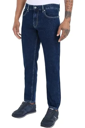 Calvin Klein Jeans Męskie autentyczne proste spodnie, , 31W / 32L