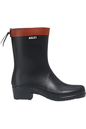 Aigle Eagle damskie Myrica Mid buty przeciwdeszczowe, granatowe, 37 EU, , 37 EU