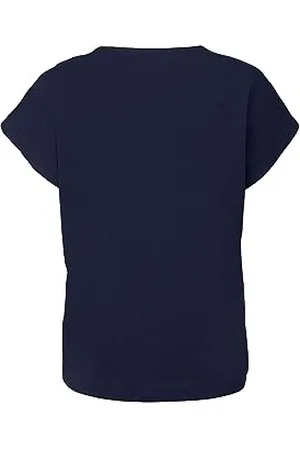 ESPRIT T-shirt damski, 400/granatowy, L