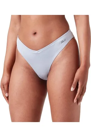 Karl Lagerfeld Karl DNA Shiny Rib Bottoms, srebrny, L, , L