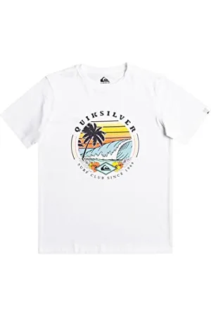 Quiksilver Niebieska koszulka chłopięca (zestaw 1), , 8 lat