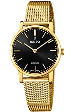 Festina Damski analogowy zegarek kwarcowy ze stali nierdzewnej F20023/3