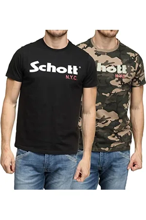 Schott NYC Koszula męska (opakowanie 2), , XL