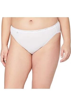 Sloggi Basic+ Tai, Majtki damskie, Białe (Białe 0003), 42, , 40