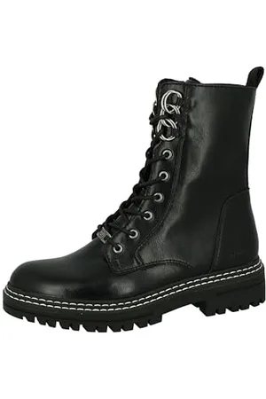TOM TAILOR Damskie buty 4292403 półdługie, czarne, rozmiar 39 UE