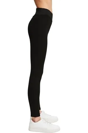 ESPRIT Kobiety Legginsy Grit W LE Kryjący jednokolorowe 1 Sztuka, , S (36-38)