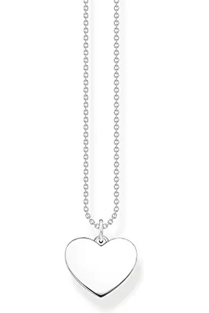Thomas Sabo Sabo Halskette mit Anhänger in Herzform in Sterling Silber, KE2128-001-21-L45V
