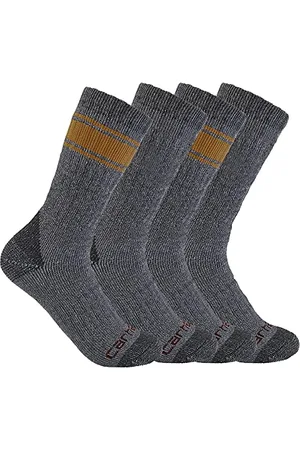 Carhartt Męskie skarpety Heavyweight Crew, 4 sztuki, , duże (4 sztuki), , L