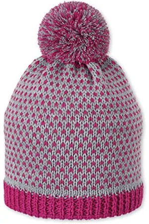 Sterntaler Dziewczęca czapka z pomponem, wzór, , 49 cm