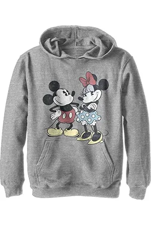 Disney Chłopięca bluza z kapturem Mickey Minnie retro, , L