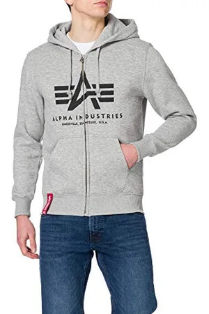 Alpha Industries Basic Zip Hoody Bluza z kapturem dla mężczyzn
