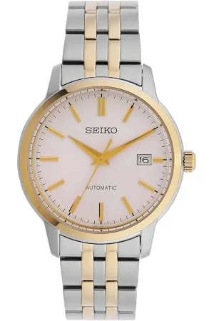 Seiko Męski analogowy zegarek automatyczny z paskiem ze stali nierdzewnej SRPH92K1, , Bransoletka